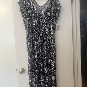 Torrid super soft dolman sleeve dress chevron pattern